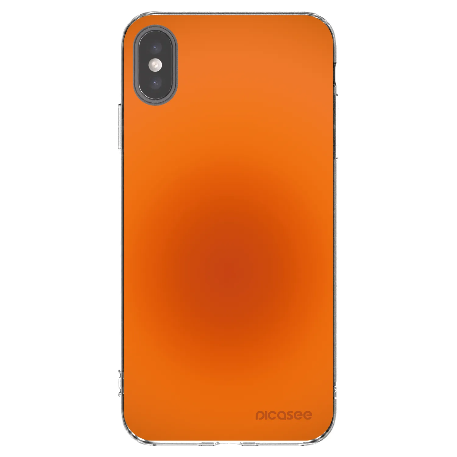 Picasee husă transparentă din silicon pentru Apple iPhone XS Max - Heat Core
