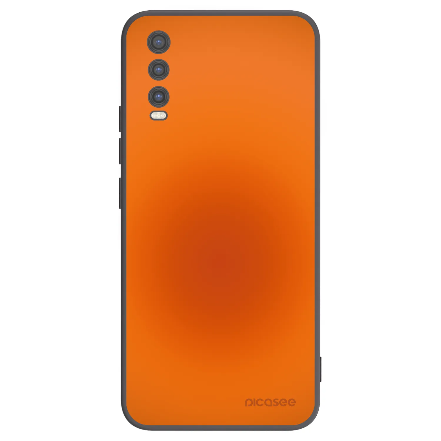 Picasee husă neagră din silicon pentru Vivo Y20s - Heat Core