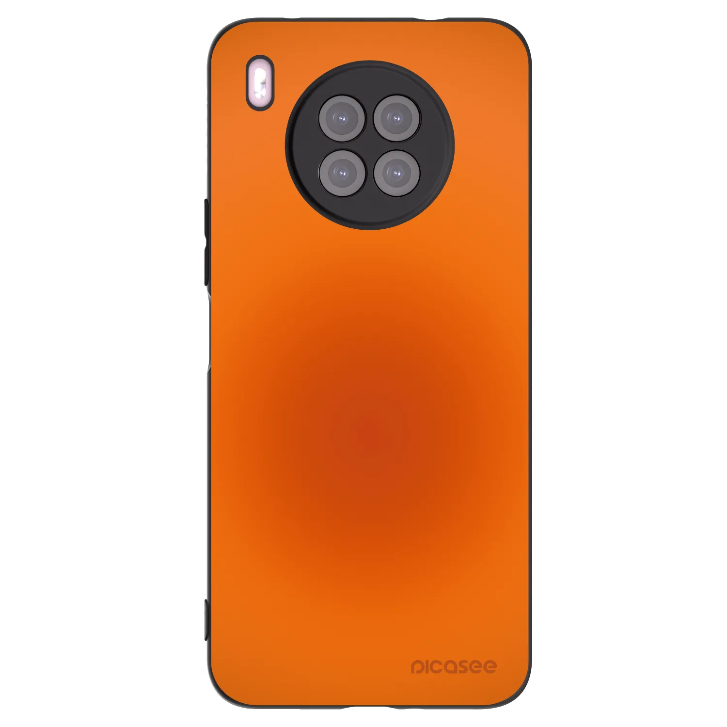 Picasee husă neagră din silicon pentru Huawei Nova 8i - Heat Core