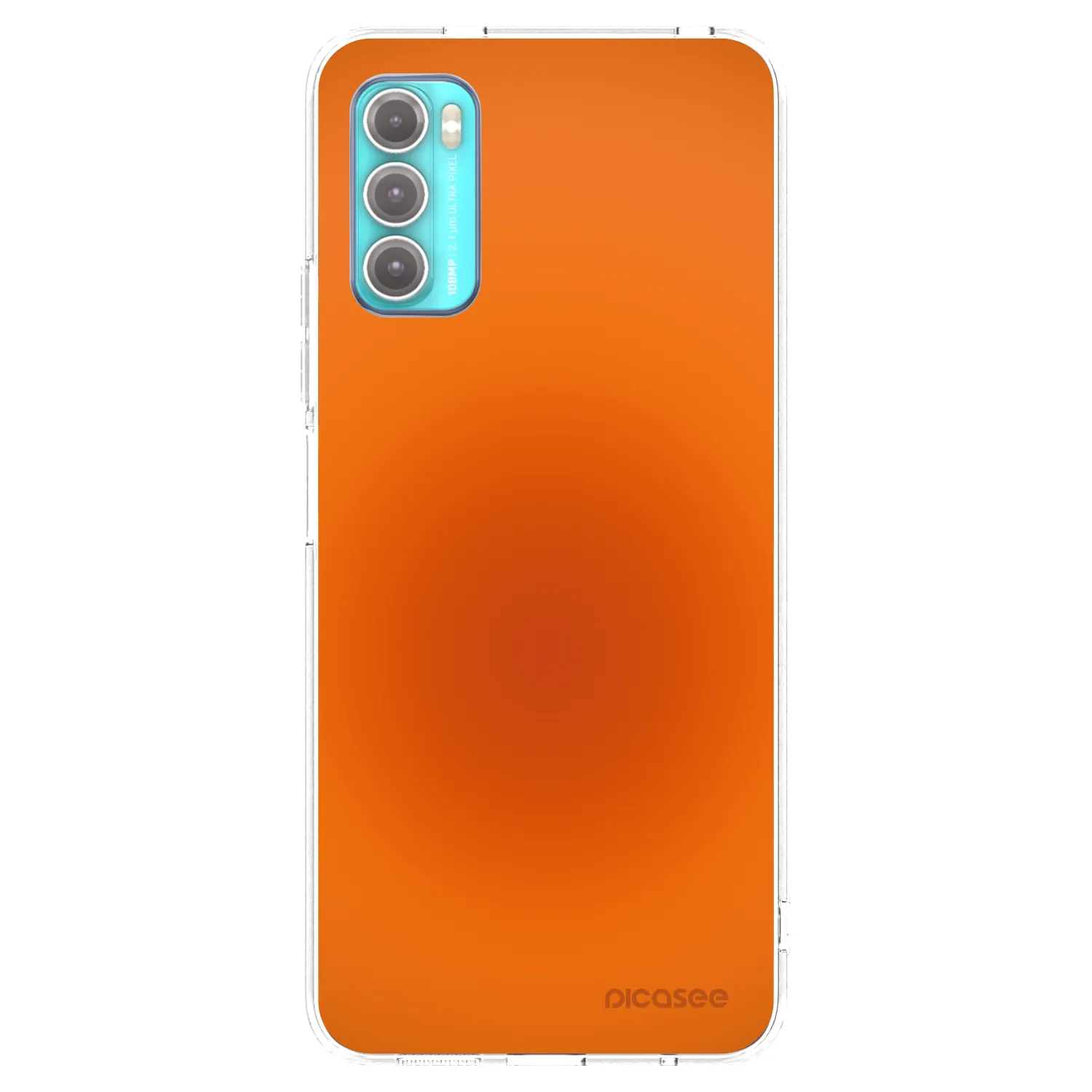 Picasee husă transparentă din silicon pentru Motorola Moto G60 - Heat Core