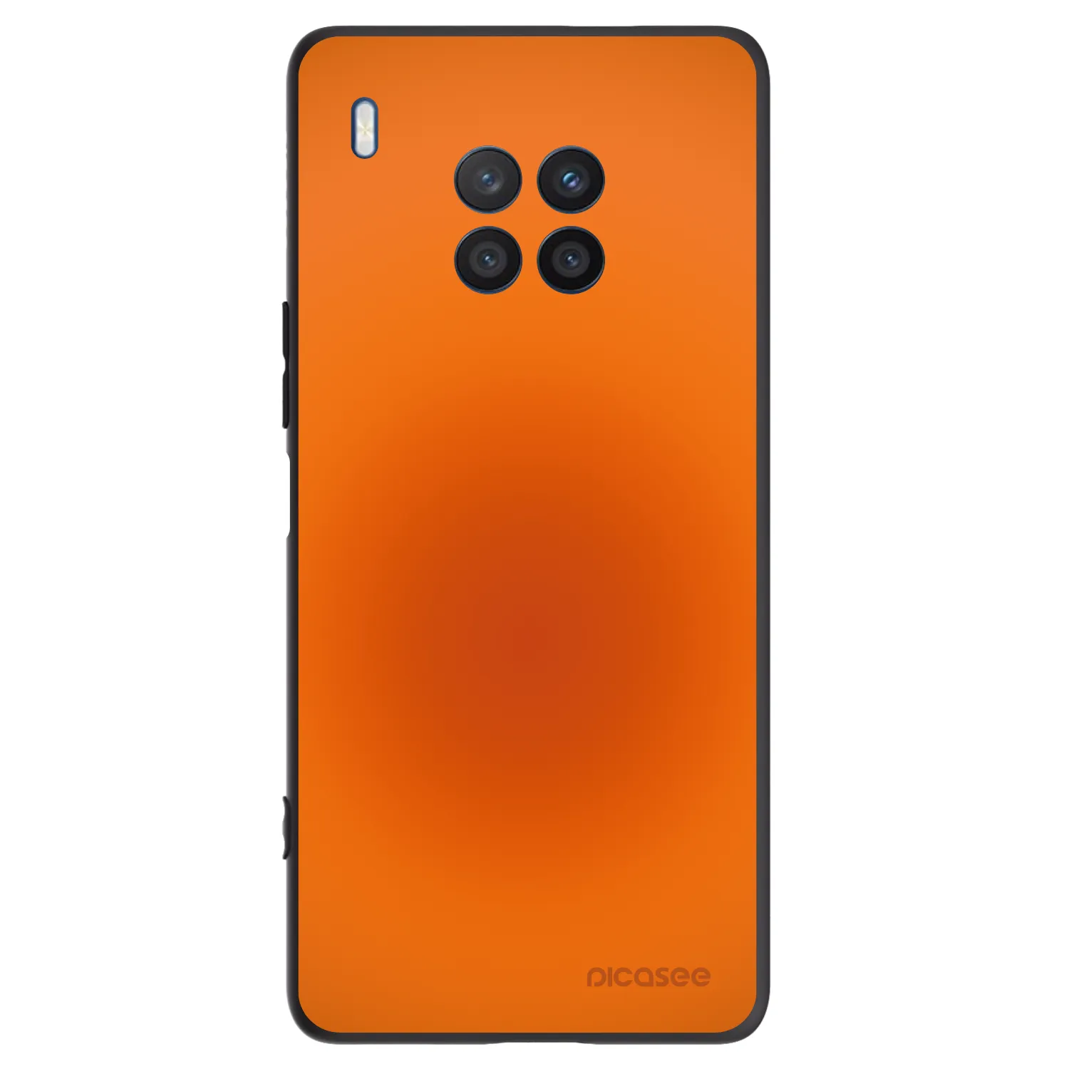 Picasee husă neagră din silicon pentru Honor 50 Lite - Heat Core