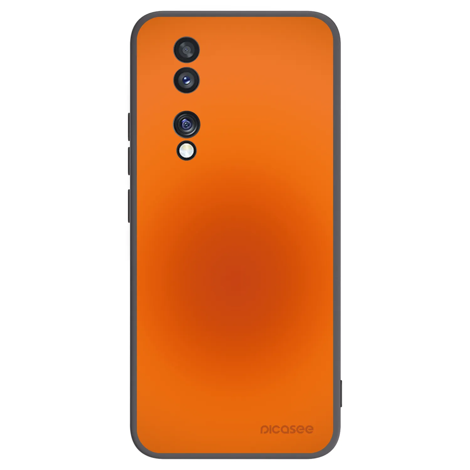 Picasee husă neagră din silicon pentru Honor 70 - Heat Core