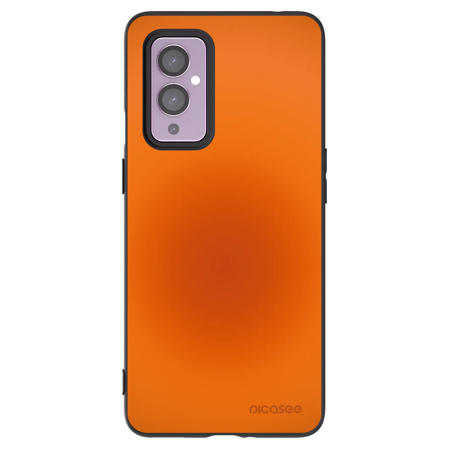 Picasee husă neagră din silicon pentru OnePlus 9 - Heat Core