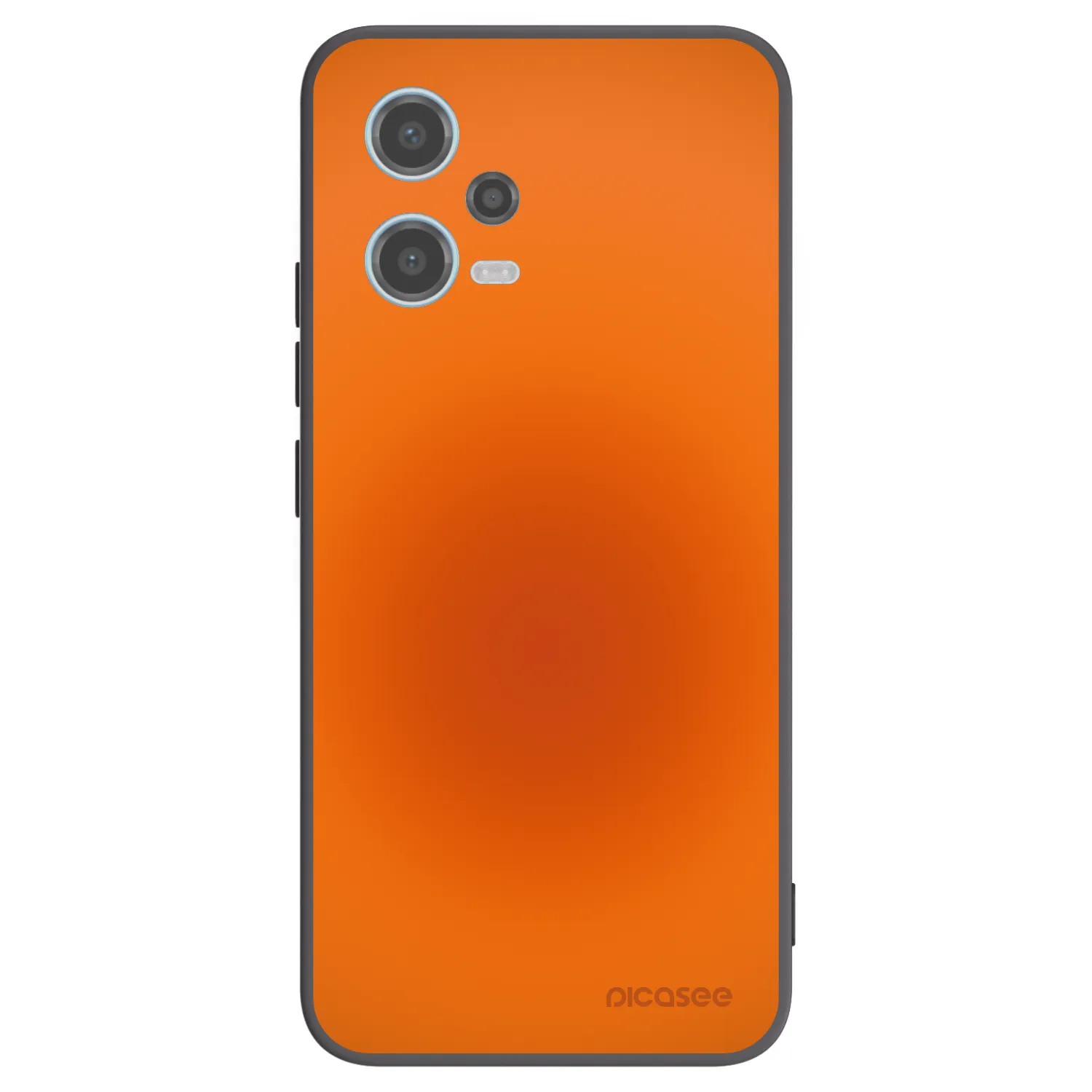 Picasee husă neagră din silicon pentru Xiaomi Redmi Note 12 5G - Heat Core