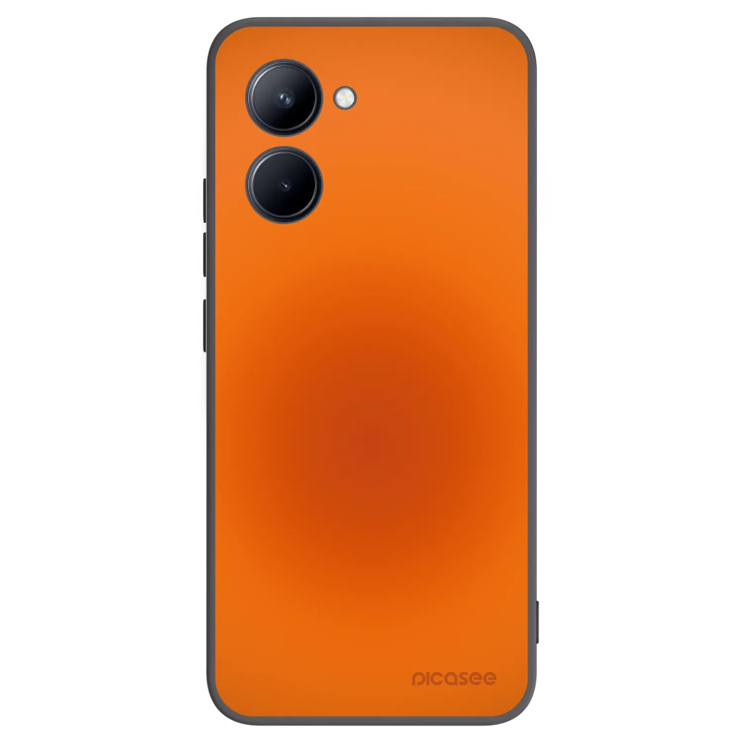 Picasee husă neagră din silicon pentru Realme C33 (2023) - Heat Core