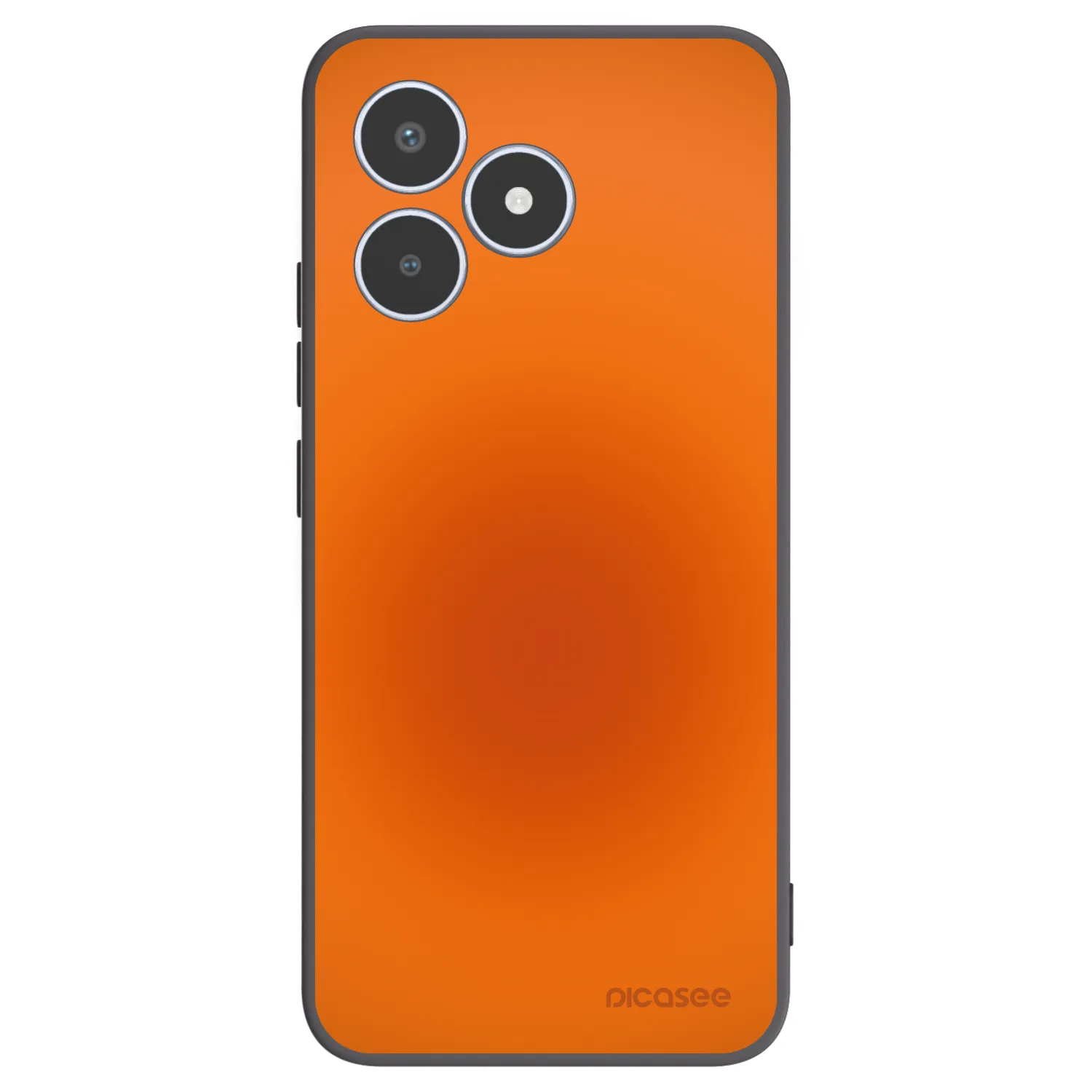 Picasee husă neagră din silicon pentru Realme C53 - Heat Core