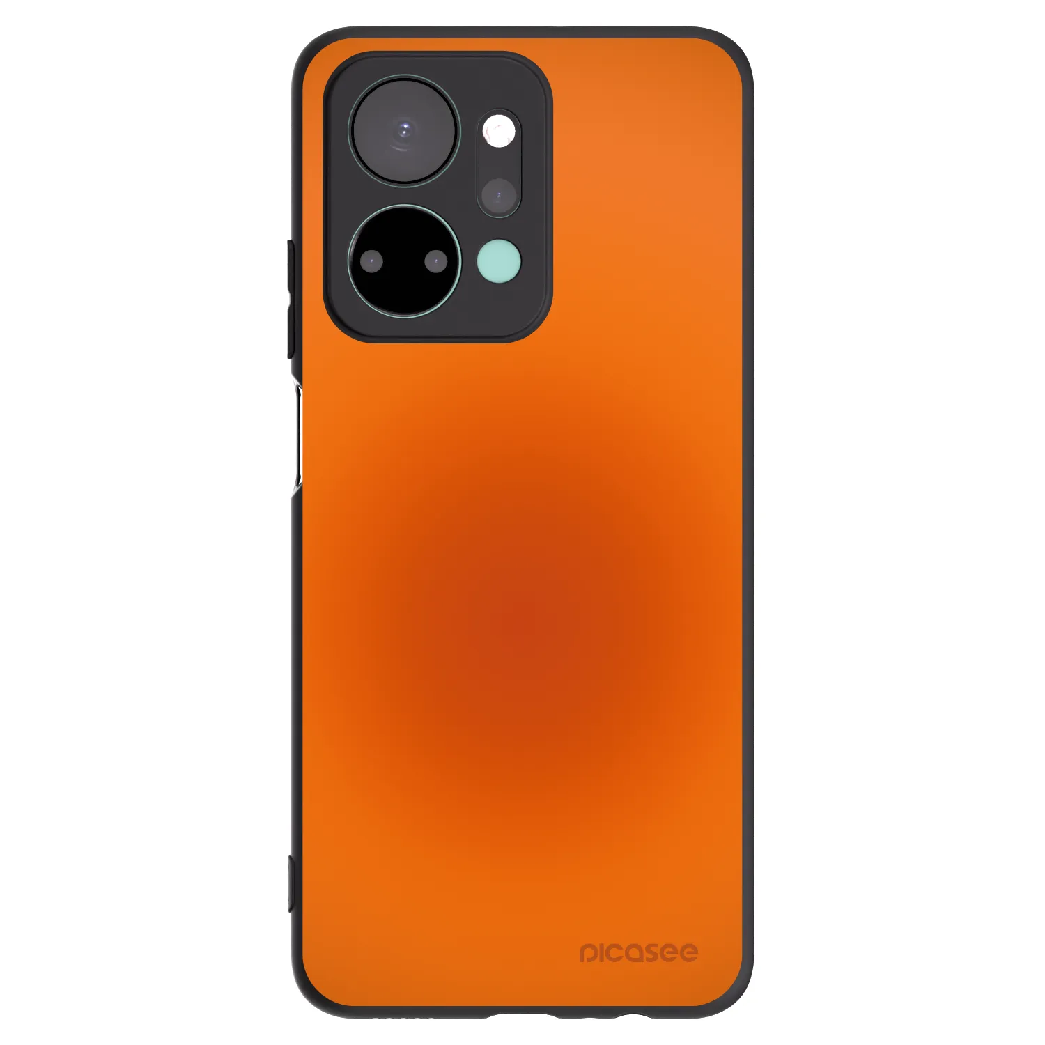 Picasee husă neagră din silicon pentru Honor X7a - Heat Core
