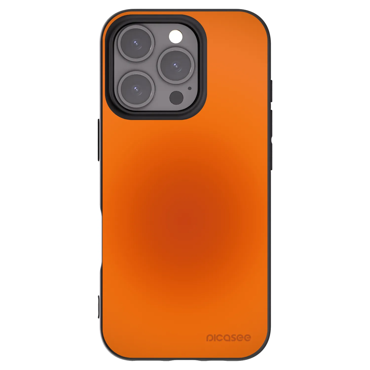 Picasee husă neagră din silicon pentru Apple iPhone 16 Pro - Heat Core