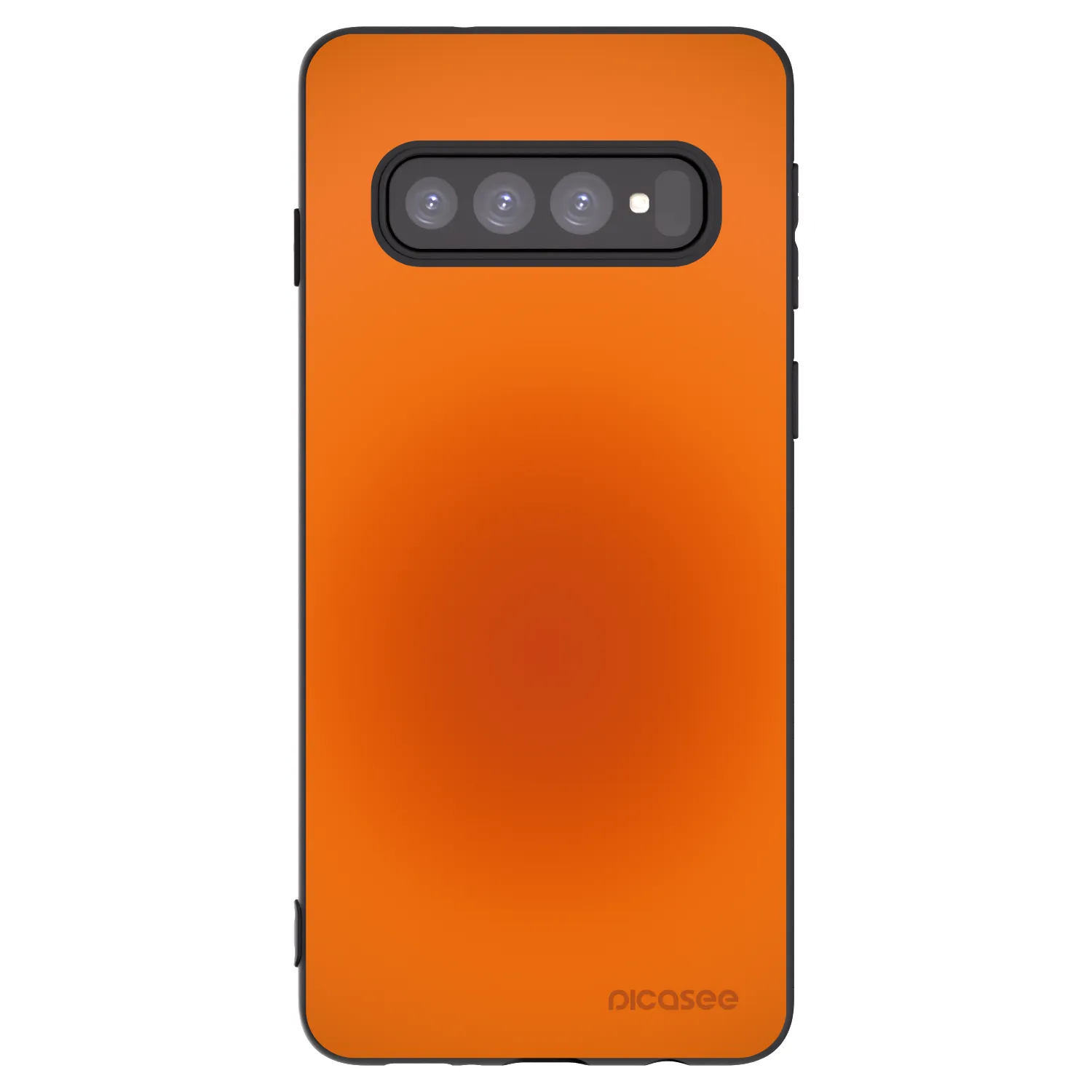 Picasee husă neagră din silicon pentru Samsung Galaxy S10 G973 - Heat Core