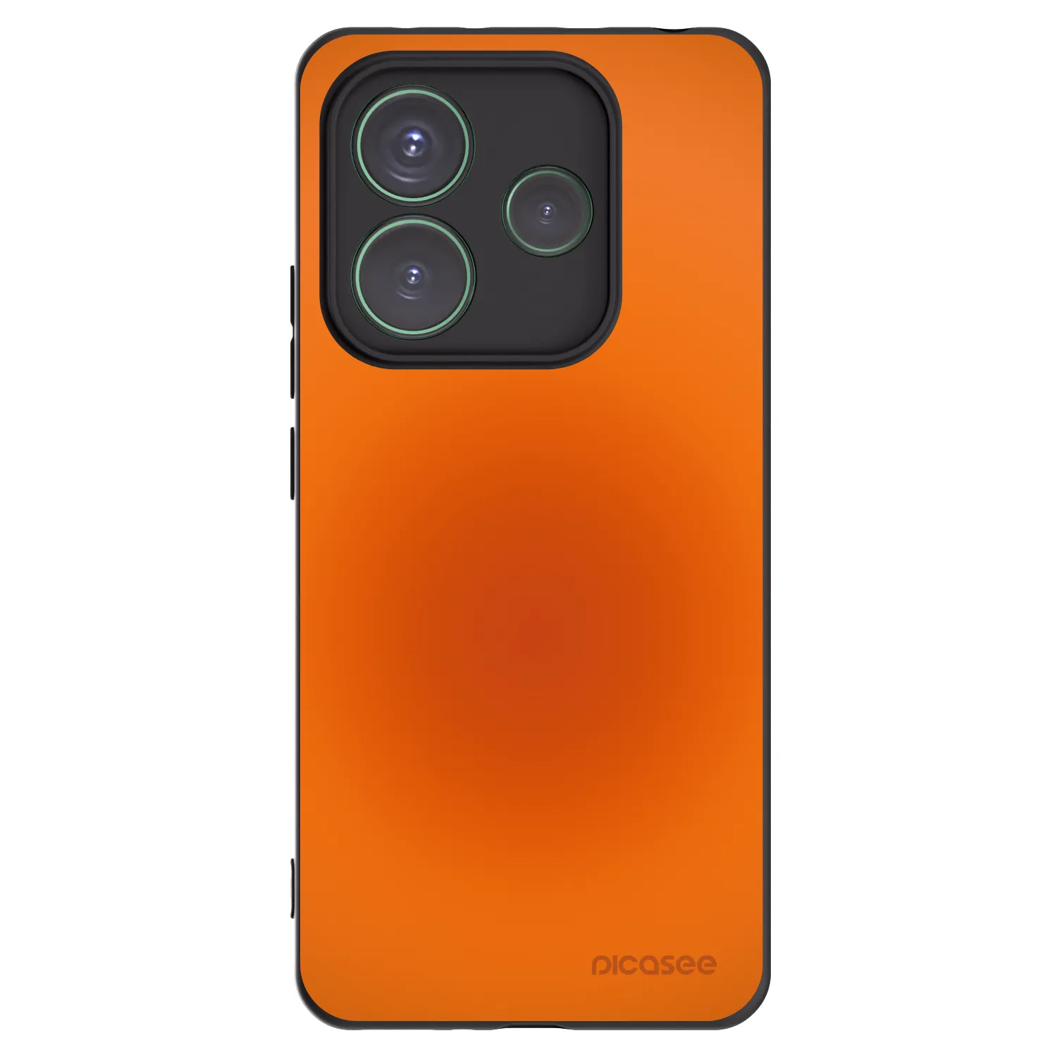 Picasee husă neagră din silicon pentru Xiaomi Redmi Note 14 5G - Heat Core