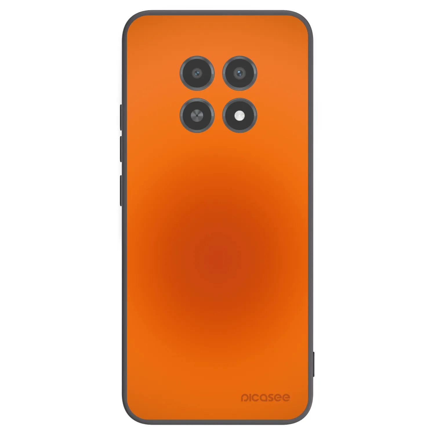 Picasee husă neagră din silicon pentru Realme 12X - Heat Core