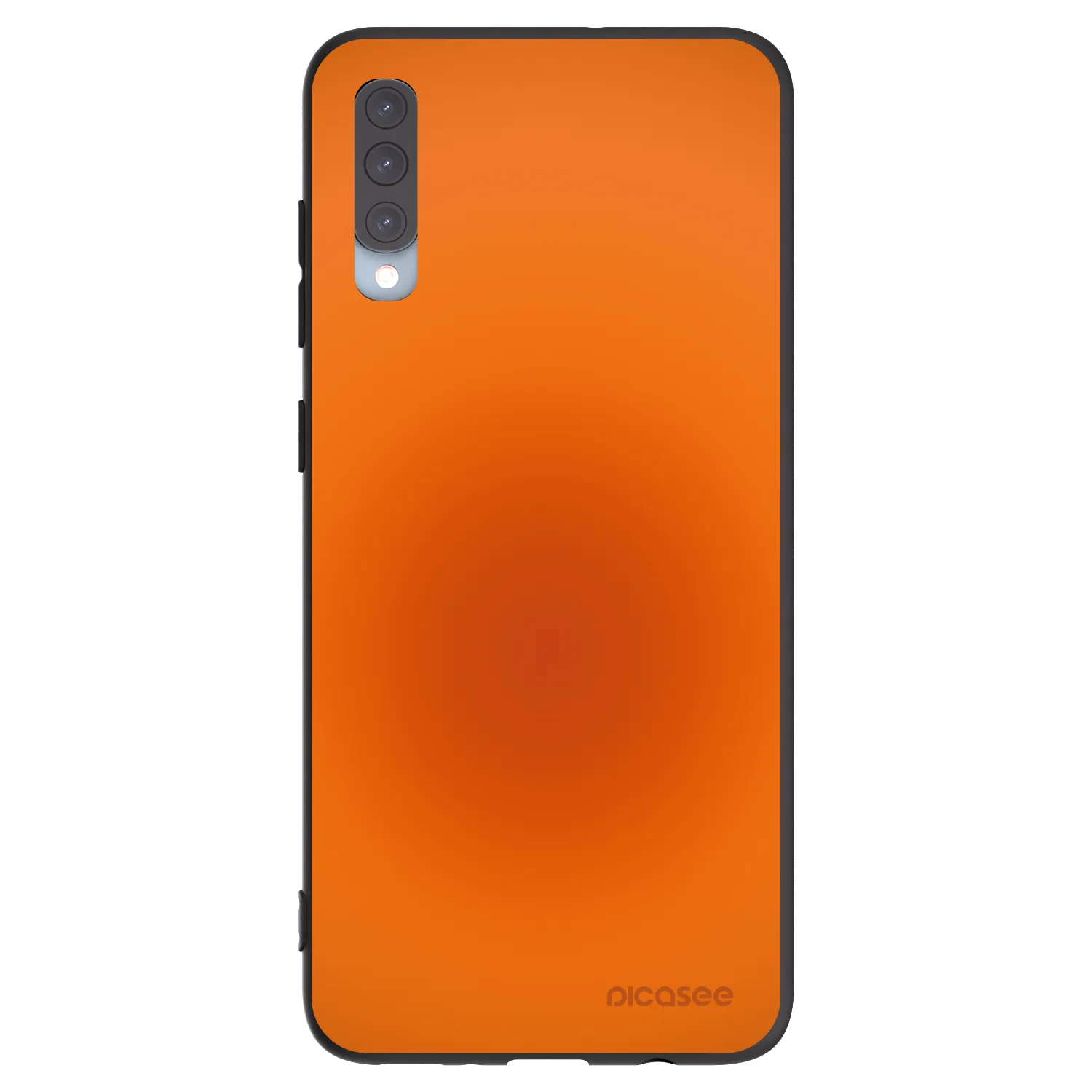 Picasee husă neagră din silicon pentru Samsung Galaxy A70 A705F - Heat Core