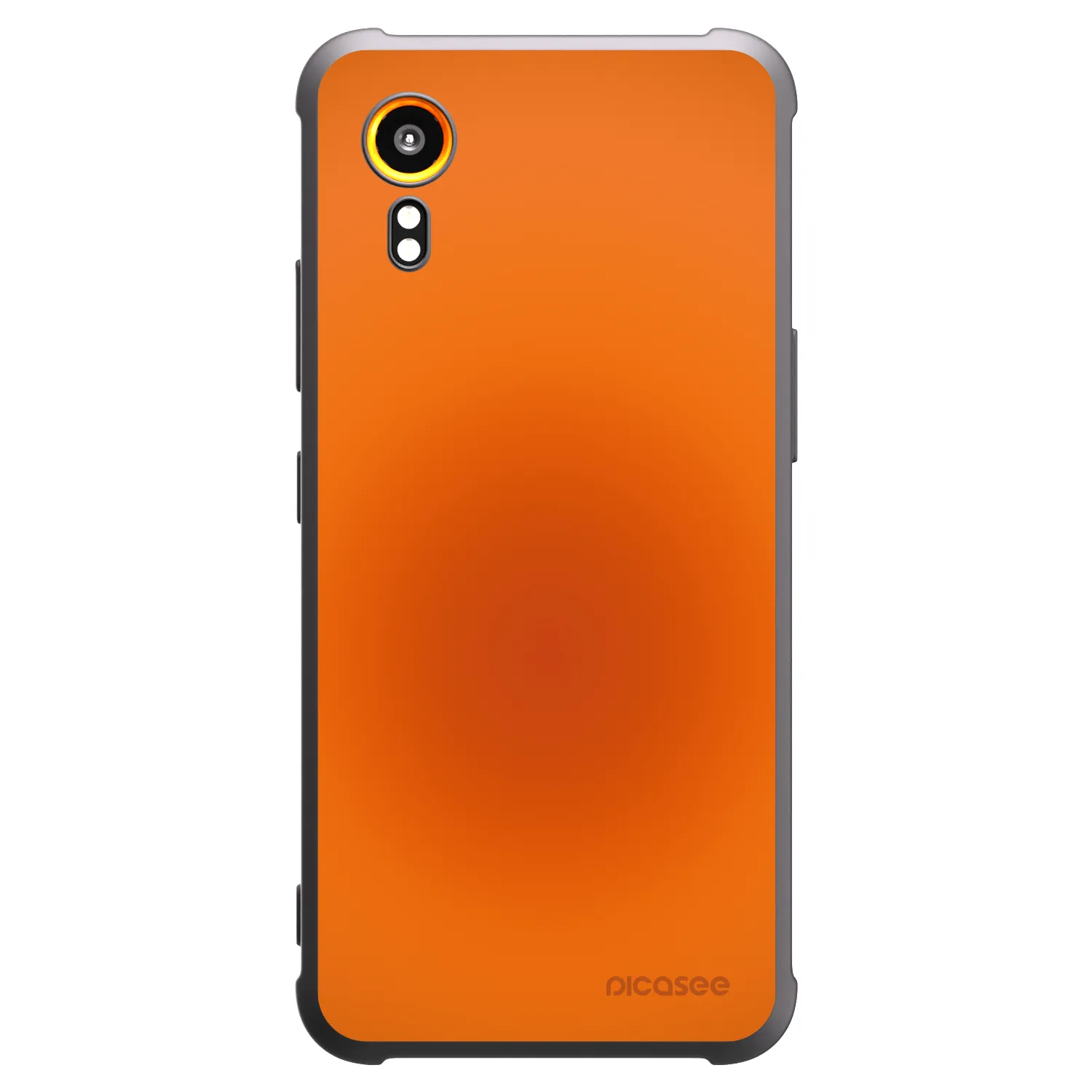 Picasee husă neagră din silicon pentru Samsung Galaxy Xcover 7 - Heat Core