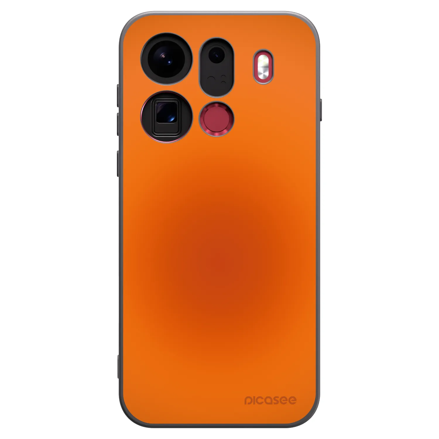 Picasee husă neagră din silicon pentru OPPO Find X9 Pro - Heat Core