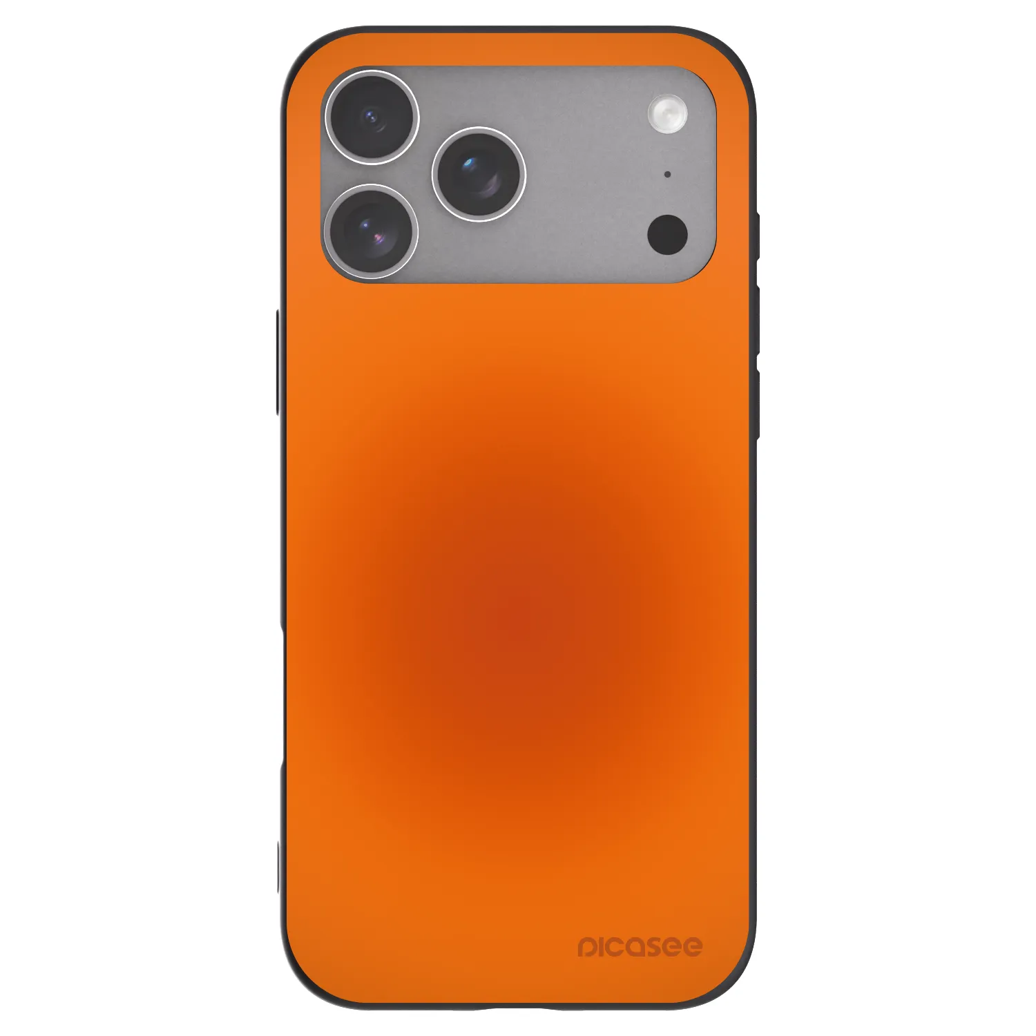 Picasee husă neagră din silicon pentru Apple iPhone 18 Pro Max - Heat Core