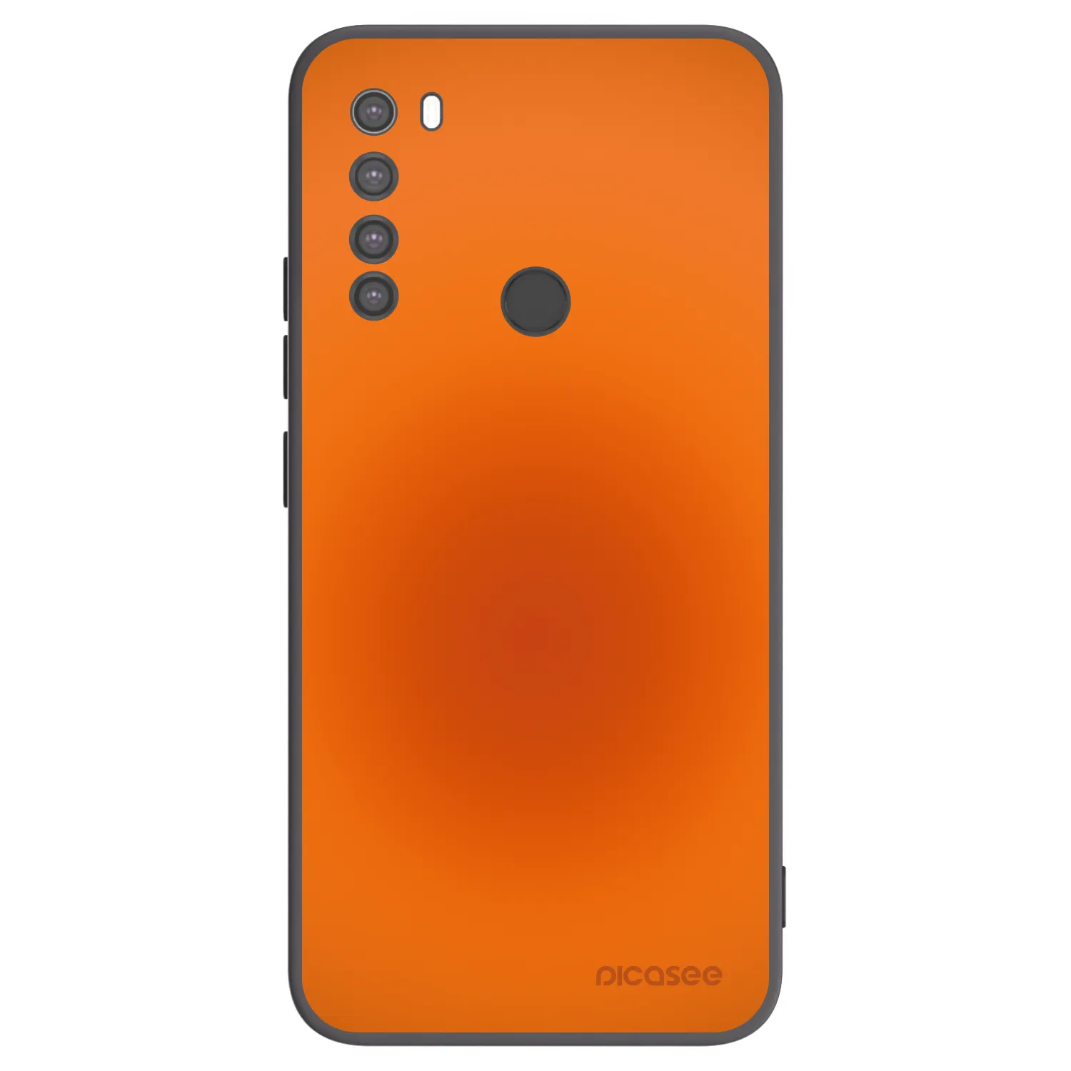 Picasee husă neagră din silicon pentru Xiaomi Redmi Note 8 - Heat Core