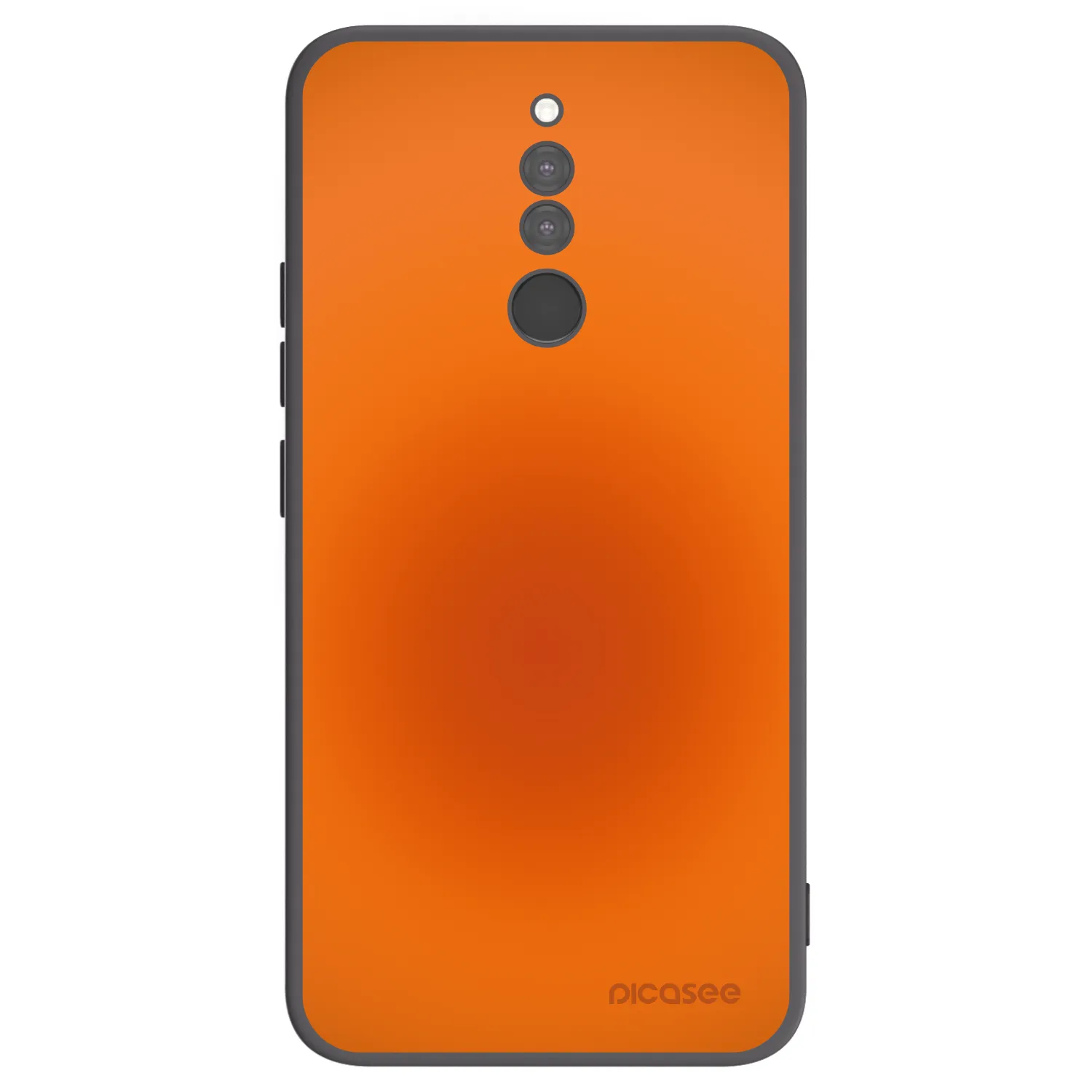 Picasee husă neagră din silicon pentru Xiaomi Redmi 8 - Heat Core