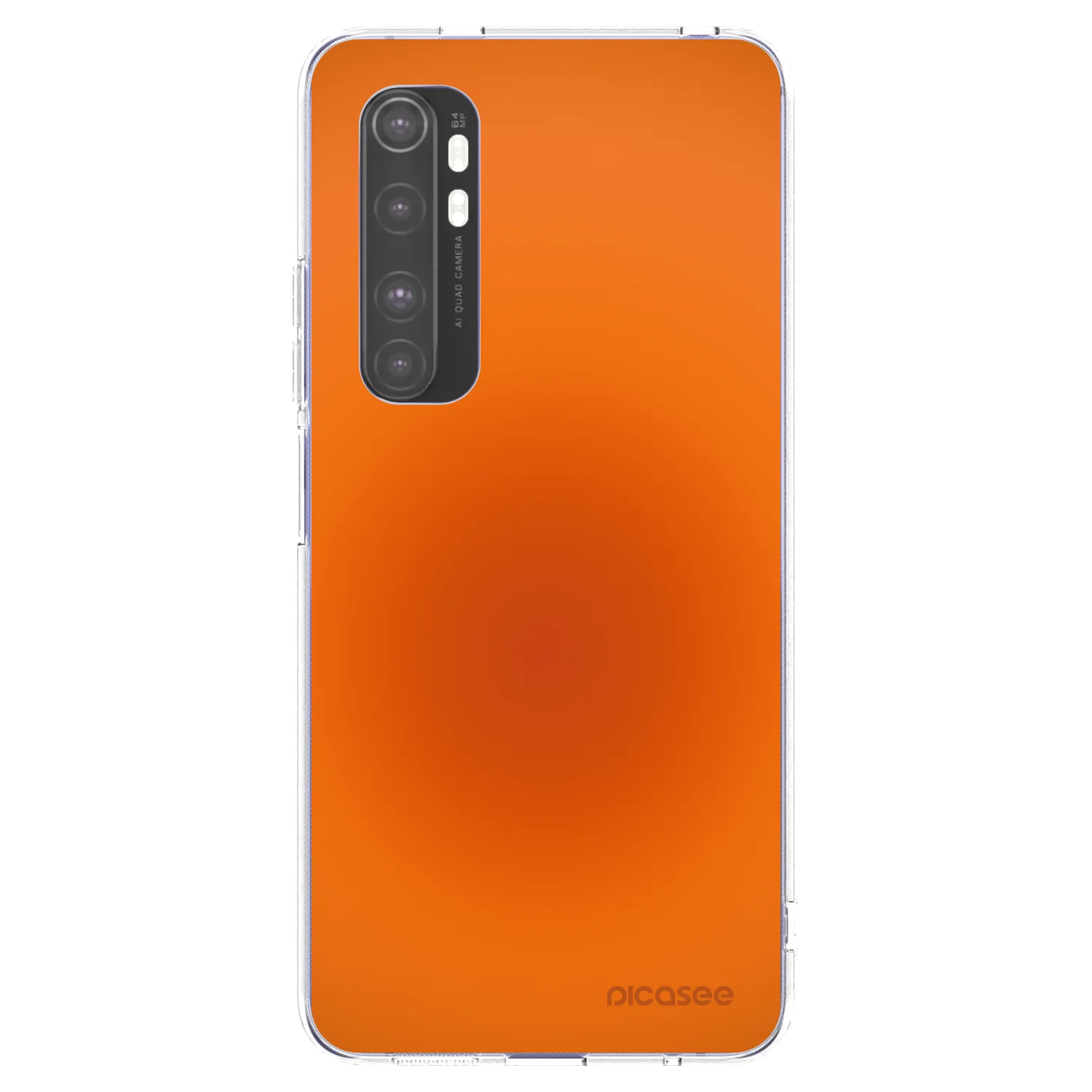 Picasee husă transparentă din silicon pentru Xiaomi Mi Note 10 Lite - Heat Core