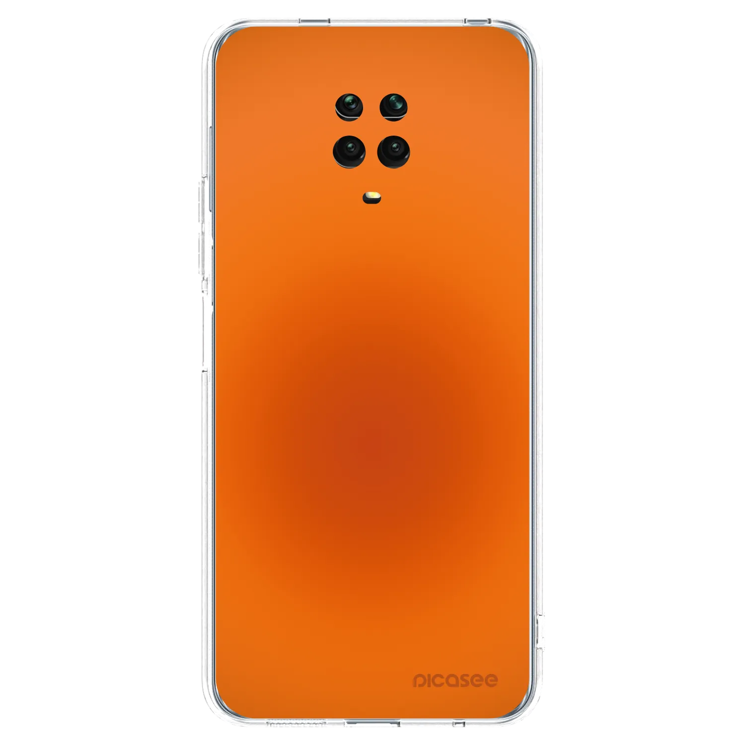 Picasee husă transparentă din silicon pentru Xiaomi Redmi Note 9S - Heat Core