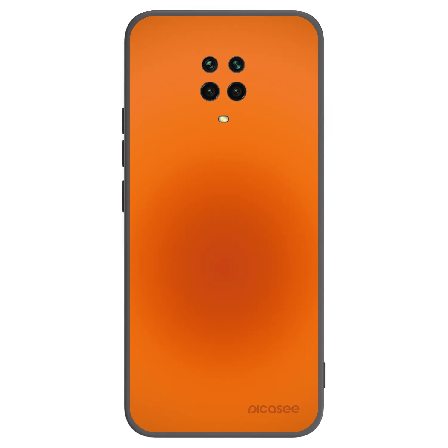 Picasee husă neagră din silicon pentru Xiaomi Redmi Note 9S - Heat Core
