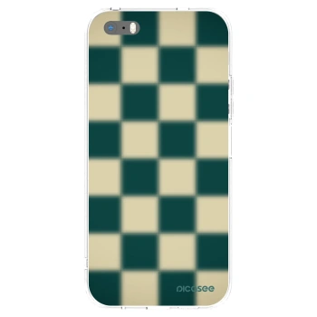 Picasee husă transparentă din silicon pentru Apple iPhone 5/5S/SE - Shadow Chess