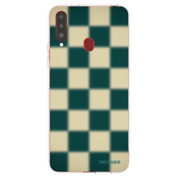 Picasee husă transparentă din silicon pentru Samsung Galaxy A20s - Shadow Chess