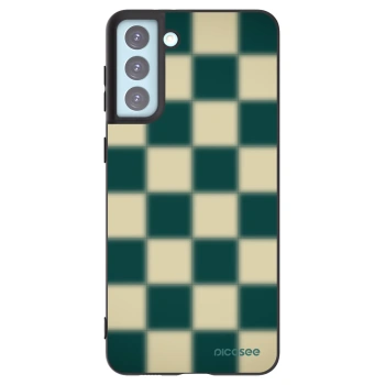 Picasee husă neagră din silicon pentru Samsung Galaxy S21+ 5G G996F - Shadow Chess
