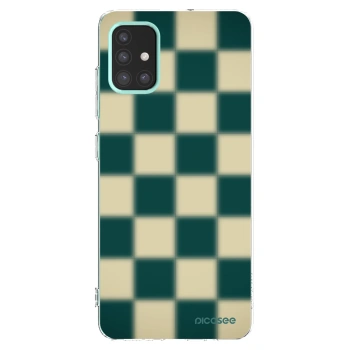 Picasee husă transparentă din silicon pentru Samsung Galaxy M31s - Shadow Chess