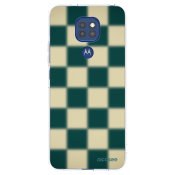 Picasee husă transparentă din silicon pentru Motorola Moto G9 Play - Shadow Chess