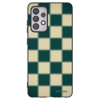 Picasee husă neagră din silicon pentru Samsung Galaxy A52 5G A525F - Shadow Chess