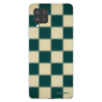 Picasee husă transparentă din silicon pentru Samsung Galaxy A42 A426B - Shadow Chess
