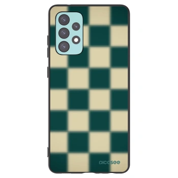 Picasee husă neagră din silicon pentru Samsung Galaxy A72 A725F - Shadow Chess