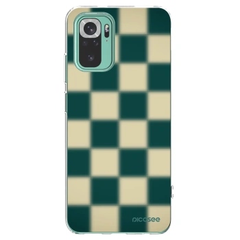 Picasee husă transparentă din silicon pentru Xiaomi Redmi Note 10 Pro - Shadow Chess