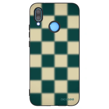 Picasee husă neagră din silicon pentru Huawei P20 Lite - Shadow Chess