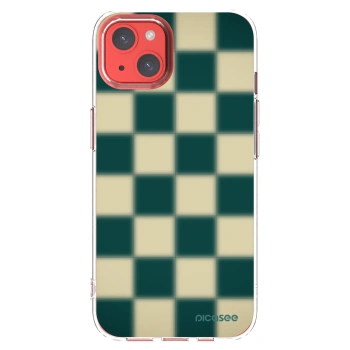 Picasee husă transparentă din silicon pentru Apple iPhone 13 - Shadow Chess