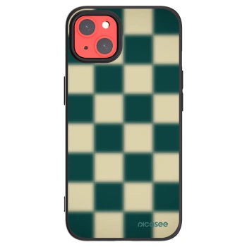 Picasee husă neagră din silicon pentru Apple iPhone 13 - Shadow Chess