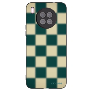Picasee husă neagră din silicon pentru Huawei Nova 8i - Shadow Chess