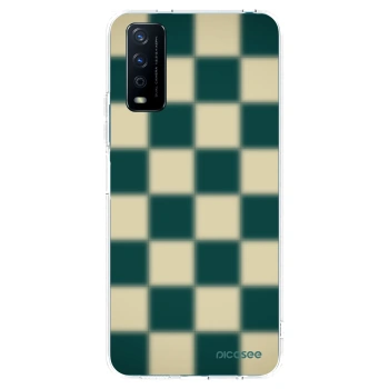 Picasee husă transparentă din silicon pentru Vivo Y11s - Shadow Chess