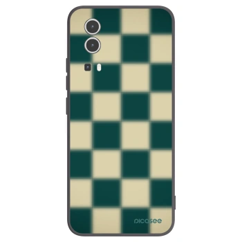 Picasee husă neagră din silicon pentru Vivo Y72 5G - Shadow Chess