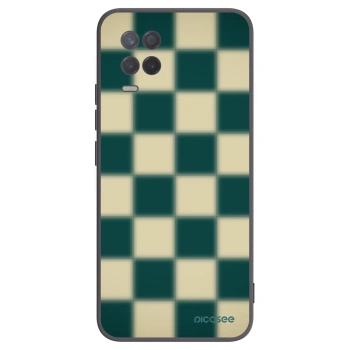 Picasee husă neagră din silicon pentru Realme 8 5G - Shadow Chess