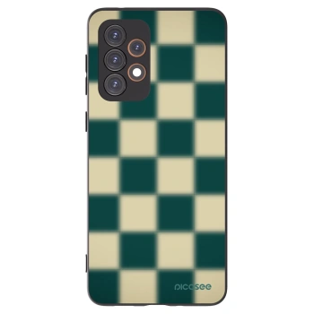 Picasee husă neagră din silicon pentru Samsung Galaxy A33 5G A336 - Shadow Chess