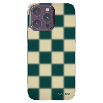 Picasee husă transparentă din silicon pentru Apple iPhone 14 Pro Max - Shadow Chess