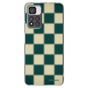 Picasee husă transparentă din silicon pentru Xiaomi Redmi Note 11 Pro+ 5G - Shadow Chess