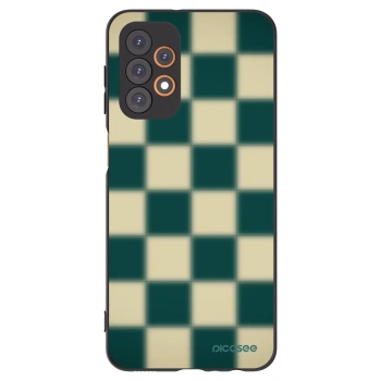 Picasee husă neagră din silicon pentru Samsung Galaxy A23 A236B 5G - Shadow Chess