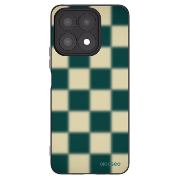 Picasee husă neagră din silicon pentru Honor X8a - Shadow Chess