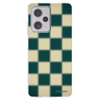 Picasee husă transparentă din silicon pentru Xiaomi Redmi Note 12 Pro+ 5G - Shadow Chess