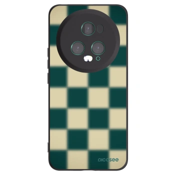 Picasee husă neagră din silicon pentru Honor Magic5 Pro - Shadow Chess