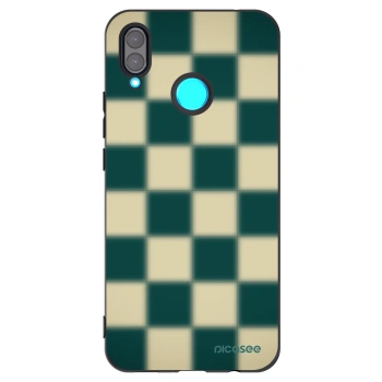 Picasee husă neagră din silicon pentru Huawei Nova 3 - Shadow Chess