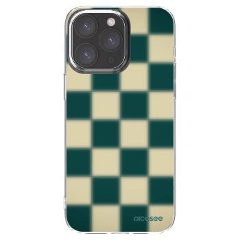 Picasee husă transparentă din silicon pentru Apple iPhone 15 Pro Max - Shadow Chess
