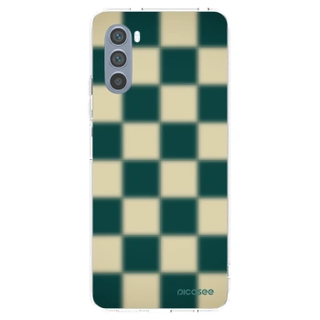 Picasee husă transparentă din silicon pentru Motorola Moto G62 - Shadow Chess